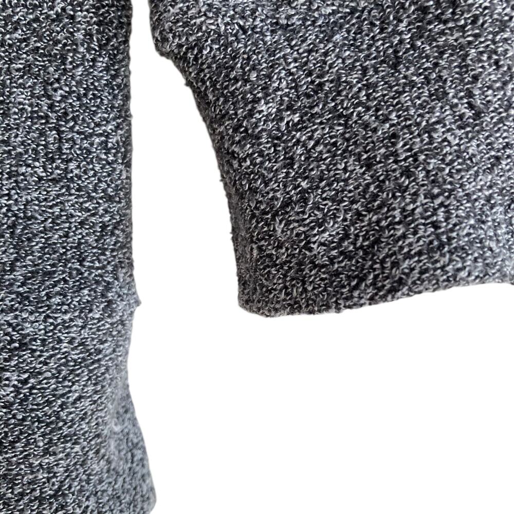 MV Sports Mammoth Gray White Terrycloth Slim Lightweight Hoodie Size Medium - Picture 10 of 16
